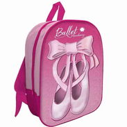 Mochila Nueva para bail danza o ballet rosa pequeña pero material fuerte - Img 57549173