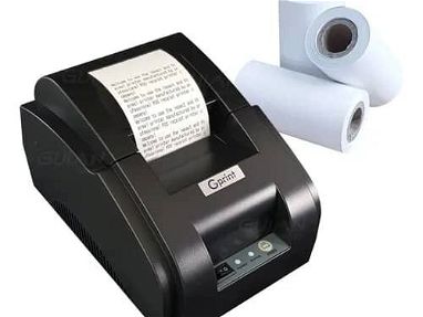 Impresora térmica de ticket 58mm USB y Bluetooth 58757374 - Img 67954828