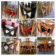 🤍Juegos de comedor de madera - Img 58343984