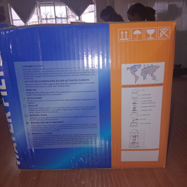 FILTRO PURIFICADOR DE AGUA POR GRAVEDAD - 5/10