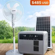 ☀️ Combo Estación de Energía Portátil + Ventilador Solar 💨 - Img 56188161