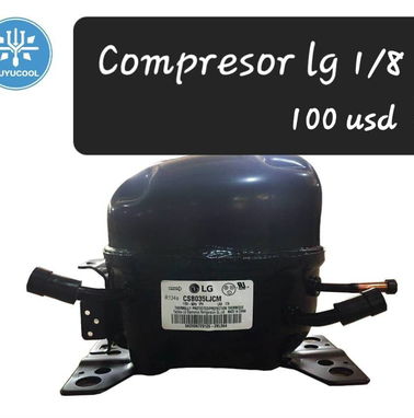 Compresor LG de 1/6 para refrigeración .compresor 1/8 envío c costo adicional solo x domicilio - Img 90555655