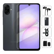 Teléfono Samsung Galaxy A07 EU A075F/DS 4Gb Ram, 64Gb Almacenamiento, Con Cover, Mica y Audífonos - Negro  El Samsung Ga - Img 57687107