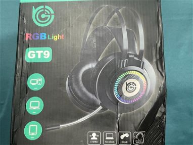 Audífonos RGB gaming de casco GT9 - Img 64713266