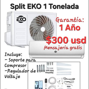 ‼️SPLIT MILEXUS y EKO Convencional e Inverter de1 y 2 Toneladas. ‼️GARANTÍAS DESDE 1 MES HASTA 1 AÑO Y FACTURA‼️53220916 - Img 118870864
