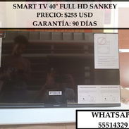 SMART TV 40" FULL HD SANKEY, ENTREGA DE FACTURA, VARIEDAD DE ELECTRODOMÉSTICOS, ETC - Img 54847727
