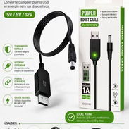 Adaptador usb-dc (5v-9v-12v) ‎ - Img 57578845