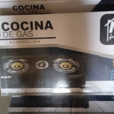 ⚡Fogon de gas de 3 hornillas, con Magneto ⚡ - 2/2