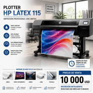 🖨️ ¡Plotter HP Latex 115 en venta! 5 5102257 Lleva tu negocio de impresión al siguiente nivel con un equipo profesional - Img 56242510