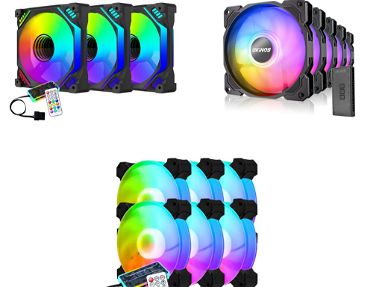 Fanes RGB nuevos...kit de fanes....50004635 - Img main-image