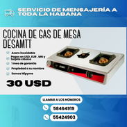 👩🏼‍🍳COCINA DE GAS DE MESA DESMATT 💲30 USD - Img 55554089