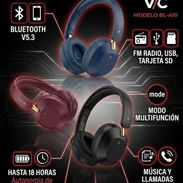 - 🔵 Auricular Bluetooth + Mic (Negro) — 💲30  USD - Img 55313031