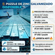 Puzzles de zinc galvanizado - Img 57530089