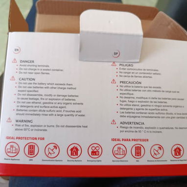Baterías para UPS 12v 7ah - 5/5