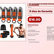 KIT DE BANDAS DE RESISTENCIAS CON ACCESORIOS . - Img 57102544
