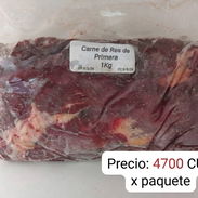 CARNE DE RES paquetes de 1 kg). Compra mínima: 1 paquete Precio:4700 - Img 52657743