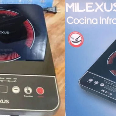 Cocina sencilla tecnología infrarrojo marca milexus para usar con cualquier olla y sartenes $60 usd Transporte Incluido - Img 109576456