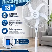 Ventilador eko de 18 pulgadas recargable 55 usd - Img 57854744