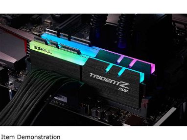 0km✅ RAM DDR4 G.Skill TridentZ RGB 16GB 3200mhz 📦 Disipadas, 2x8GB, CL16 ☎️56092006 - Img 65190162