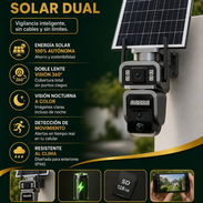 🔒📹 CÁMARA DE SEGURIDAD SOLAR DUAL ☀️ - Img 55788182