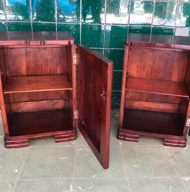 ⚜️ Mesitas de Noche antiguas | Entrega incluida 🚚 - Img 93885323