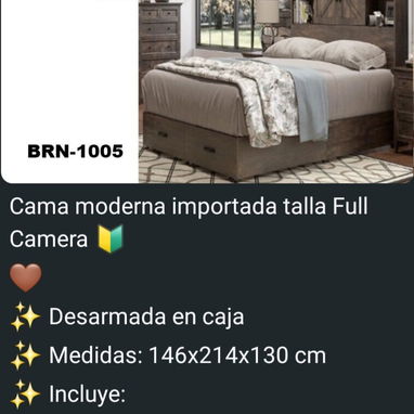 Camas de varias medidas (de luces, con mando) y mesitas de noche inteligentes - 7/8