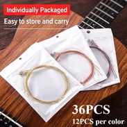 *🎸 Cuerdas de Guitarra 🎸* *🎸 ¡Haz que tu guitarra vuelva a vibrar con todo su brillo y color! ✨ Renueva tu sonido con - Img 58198662