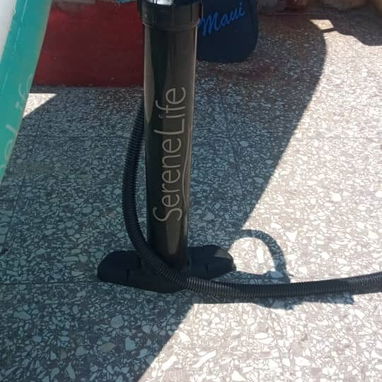 Tabla de kitesurf inflable con remo y bomba de aire - Img 120336804