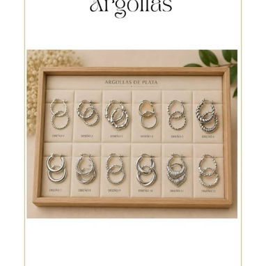 Anillos, pulseras y aretes de Plata - Img 124799914