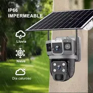 Seguridad 24/7 con Camara Solar 2 Visores Wifi - Img 56521716