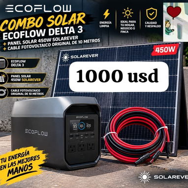 Kit Solares / Eco Flow - 8/9