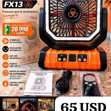 VENTILADORES 20000 mAh y 40000 mAh - Img 126493171