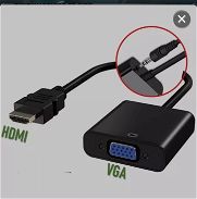 Adaptador HDMI-VGA 1080p Full HD (con audio) - Img 45681907