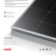 Panel solar de 620w bifaciales Longi - Img 56496946
