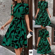 Vestidos elegantes de mujer 🌸SHEIN🌸verde y rojo - Img 56108453