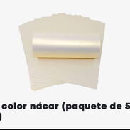 Vendo papel color nácar - Img 44874827