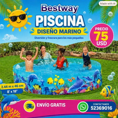 Piscinas rigidas e inflables para niños!!! Envío gratis.!!! Información en las fotos!!!! - 2/5