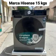 🧺 Lavadora secadora al vapor (15kg, Hisense) - Img 55159003