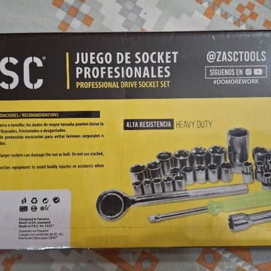🔧Juego de Cubos de 40 piezas con chicharra.  Detalles en las fotos - Img 101014364