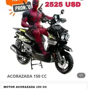 Moto de gasolina acorazada nueva de 150cc con todos sus papeles.lista para chapa nueva mensajeria gratis y garantia - Img 50003563