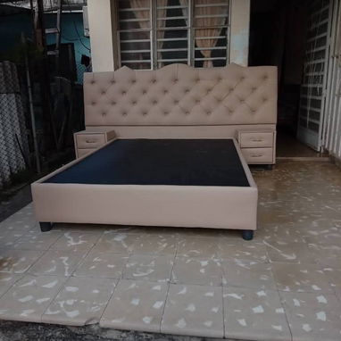 Camas tapizadas, muebles y colchones - Img 112737909