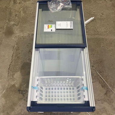 Exhibidora Horizontal Heladera de 18 pies Royal 2 tapas de vidrio deslizante con cerradura $900 USD transporte incluido - Img 122131043