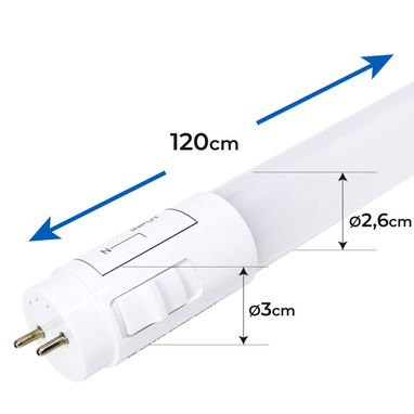 Tubo LED T8 18W (120cm) - 2/2