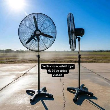 Ventilador industrial royal de 30 pulgadas  Precio:200usd 💸  Transporte disponible 🚗   Garantía: 15 días 58265505 - 2/2