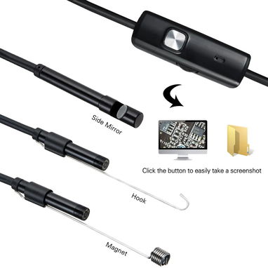 👀​ CAMARA ENDOSCOPICA PARA ANDROID 👀​ 1 METRO 👀​ 5mm 👀​ USB - TIPO C - V8 👀​ 5.887.23.60 - 5/5
