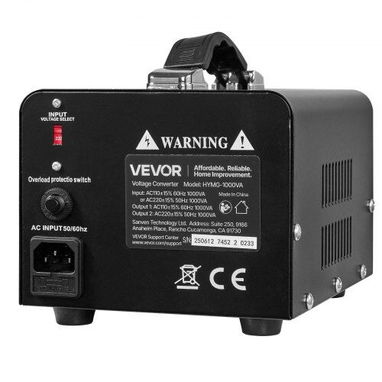 Convertidor de Voltaje, 1000 VA, de 110 V a 220 V y de 220 V a 110 V - 2/9