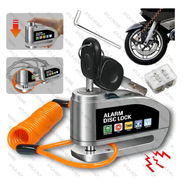 Candado de disco con alarma y cable - Img 56709398