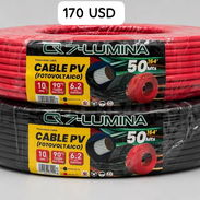 Kit estructura en forma de torre para 1 panel. Cable fotovoltáico de 50 m - Img 57248627