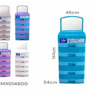 Gavetero plástico de 5 niveles con tocador (UH) - Img 58000378