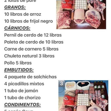 Combos de alimentos - 6/9